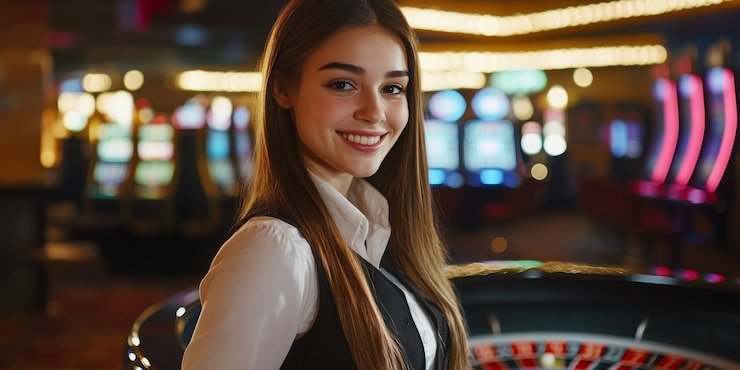 Live Boom City dealer at dhltoto login studio broadcasting game rounds